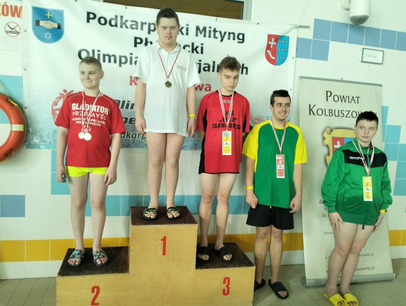 XX Podkarpacki Mityng Pływacki Olimpiad Specjalnych – sukcesy naszych uczniów