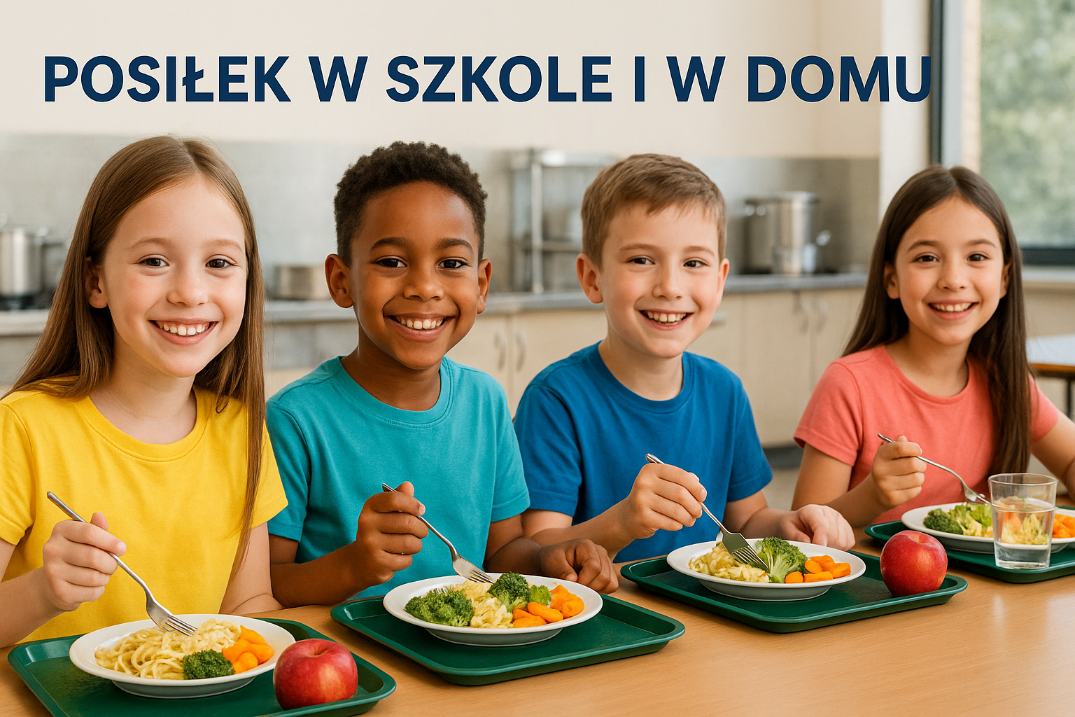 Zapytanie ofertowe na wyposażenie stołówki szkolnej (kuchni i jadalni) w ramach programu „Posiłek w szkole i w domu”
