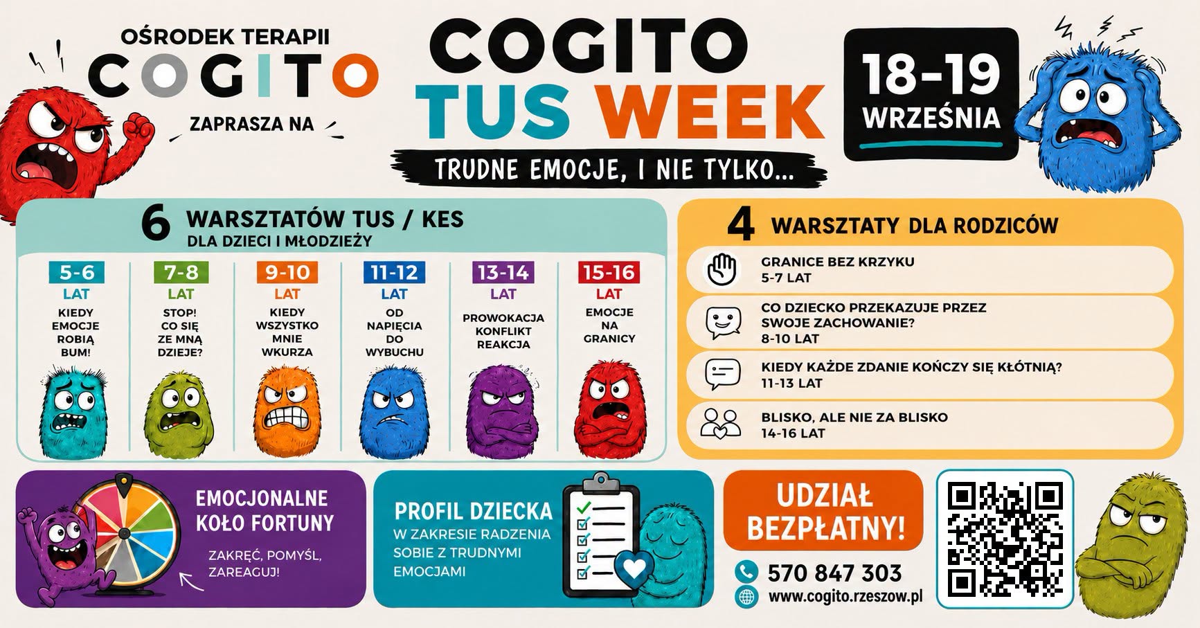 Bezpłatne warsztaty TUS