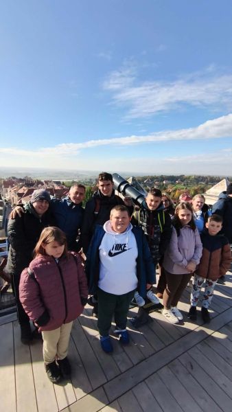 Jesienny dzień pełen wrażeń w&nbsp;Sandomierzu!- wyjazd wychowanków internatu SOSW 14 października w&nbsp;ramach zajęć ” Aktywne Popołudnia”.